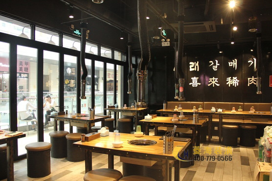 烤肉店設(shè)計效果圖