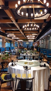 本幫菜飯店吊頂設(shè)計裝修
