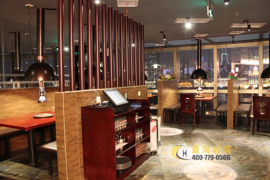 韓國(guó)料理店走道設(shè)計(jì)