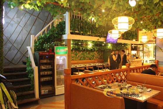 火鍋店地面設(shè)計(jì)裝修