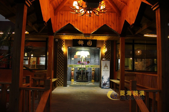 泰國(guó)餐廳門頭設(shè)計(jì)