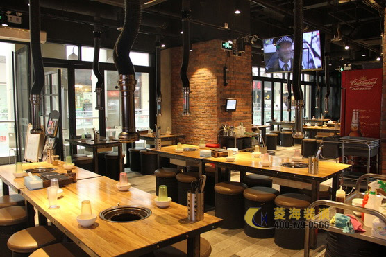 烤肉店吊頂設(shè)計裝修