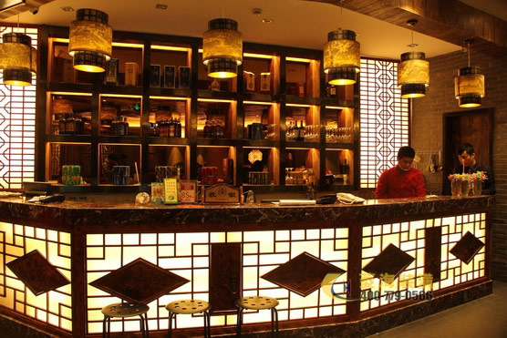 火鍋店吧臺設(shè)計(jì)裝修