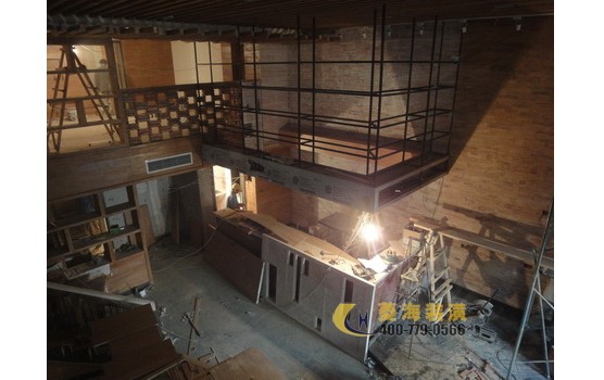 飯店裝修現(xiàn)場