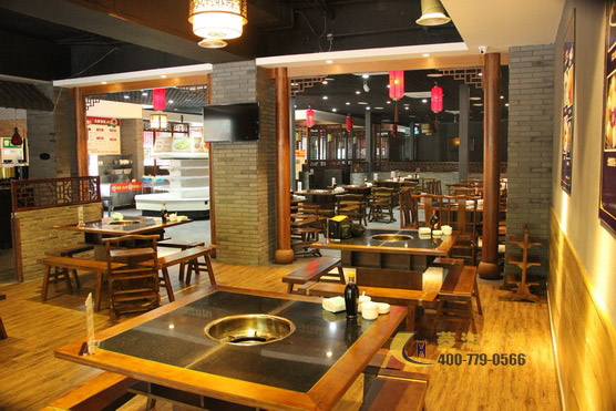 火鍋店大堂設(shè)計(jì)裝修