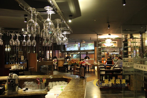 韓國(guó)料理店裝飾效果圖