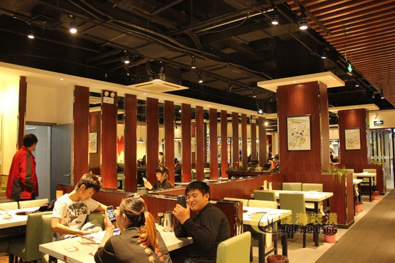 火鍋店隔斷設(shè)計(jì)裝修