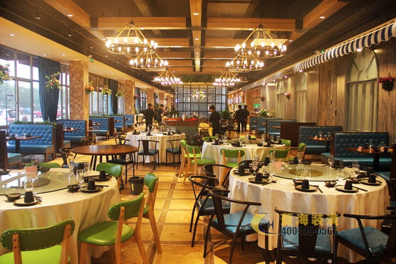 本幫菜飯店散座區(qū)設(shè)計