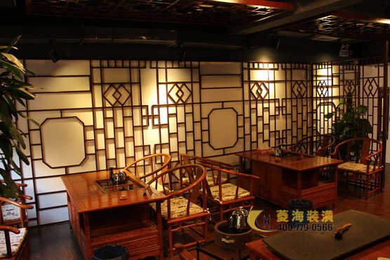 茶樓墻面設(shè)計(jì)