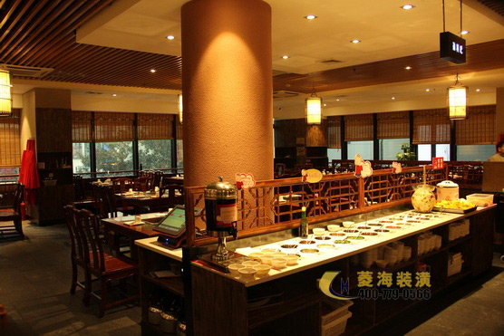 火鍋店調(diào)料臺設(shè)計(jì)裝修