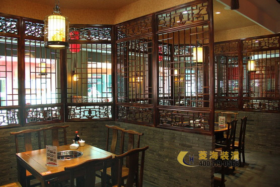 火鍋店隔斷設(shè)計(jì)