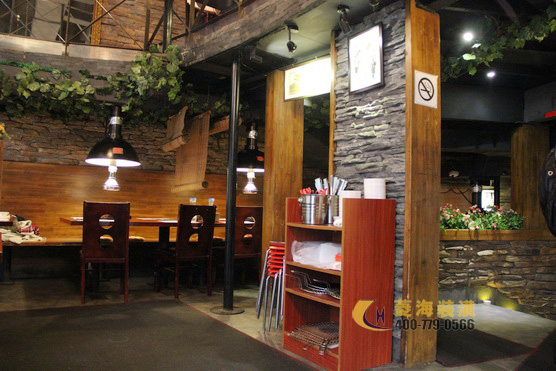 韓國料理店設(shè)計(jì)效果圖